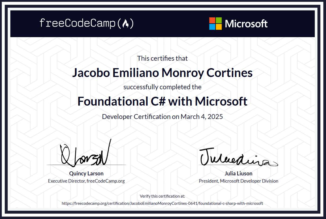 Certificado 1