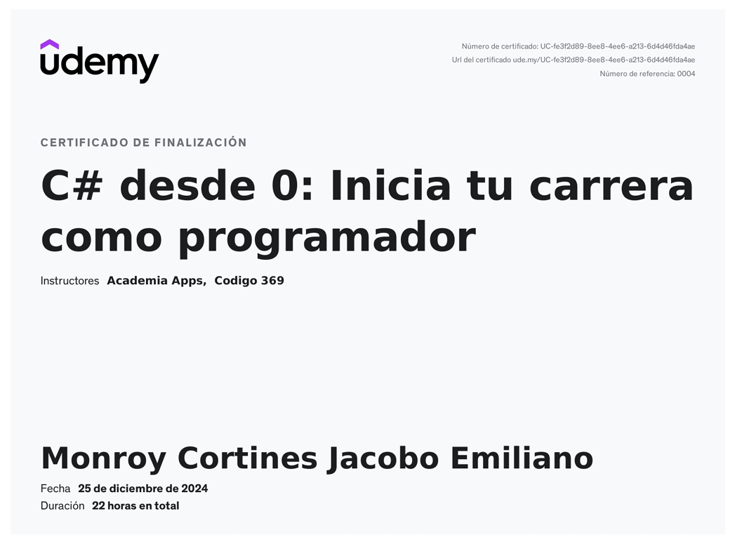 Certificado 10