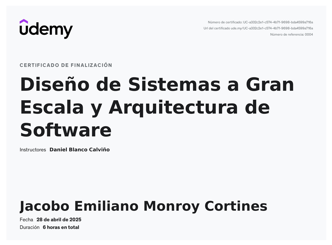 Certificado 15
