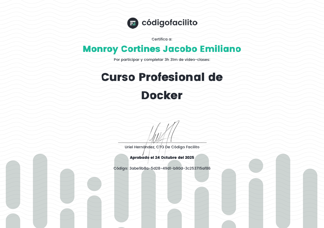 Certificado 6