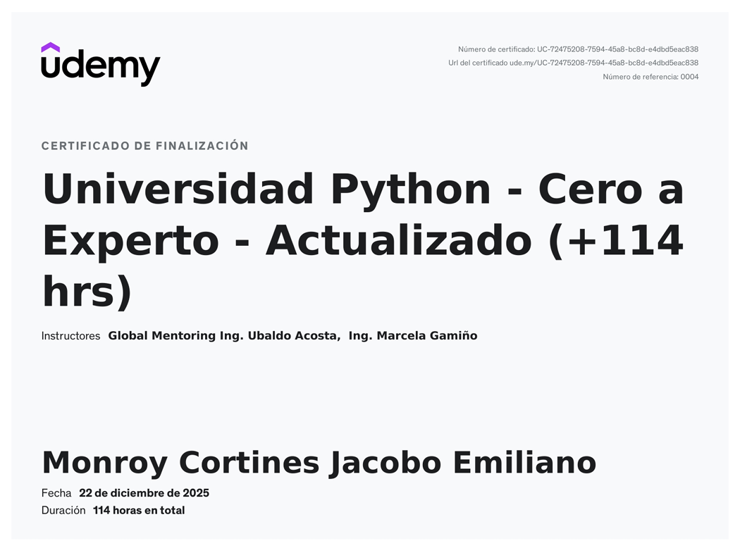 Certificado 9